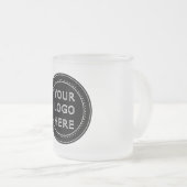 Tasse Givré personnalisé, moderne, minimaliste, design (Devant droit)