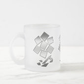 Tasse Givré Pétales de chrome (Gauche)