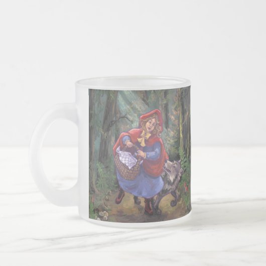 Tasse Givré Petit Chaperon Rouge (Gauche)