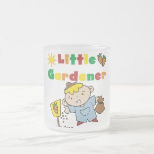 Tasse Givré Petits T-shirts et cadeaux de jardinier de garçon