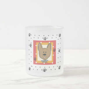 Tasse Givré Petits T-shirts et cadeaux Doggie Brown