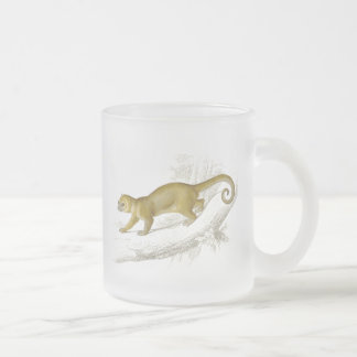 Tasse Givré Peu de dessin vintage d'animal familier d'ours de