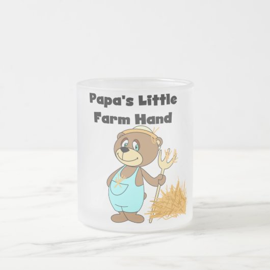 Tasse Givré Peu de T-shirts et cadeaux de main de la ferme du (Centre)