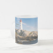 Tasse Givré Phare de Peggys Point Canada atlantique (Devant gauche)
