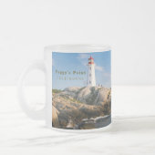 Tasse Givré Phare de Peggys Point Canada atlantique (Gauche)
