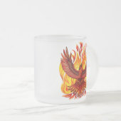Tasse Givré Phoenix mythologique immortelle Créature (Devant droit)