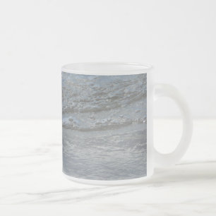 Tasse Givré Photographie abstraite de l'eau clapotant sur la p