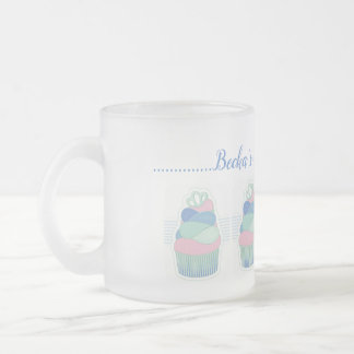 Tasse Givré Pink bleu vert mignon cupcake gelé