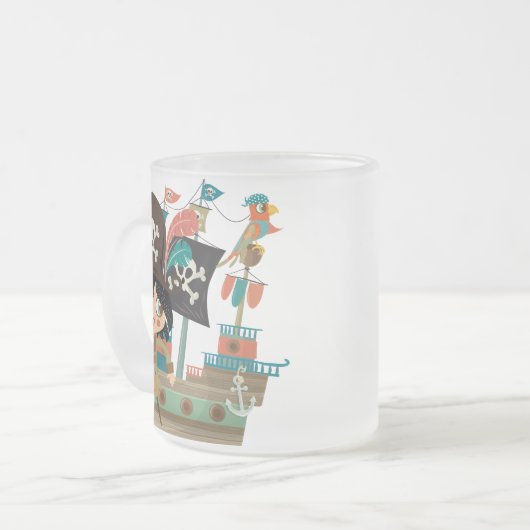 Tasse Givré Pirate et bateau de pirate (Devant gauche)