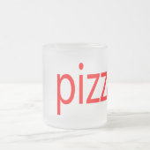 Tasse Givré pizza ! : bulle comique (Centre)