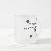 Tasse Givré Plage de tir cible de pistolet (Devant droit)