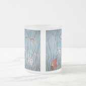 Tasse Givré plaisir avec chalkware poisson aquarelle style (Centre)
