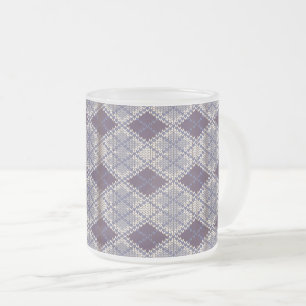 Tasse Givré PLUM JACQUARD KNIT Verre givrée Musique