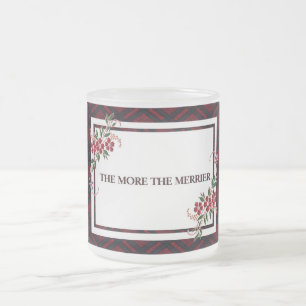 Tasse Givré Plus Le Rouge Merrier Plaid