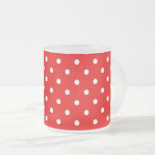 Tasse Givré Points polka (Devant droit)