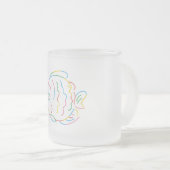 Tasse Givré Poisson coloré (Devant droit)