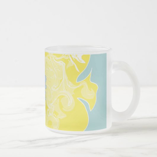 Tasse Givré Poisson jaune (Droit)