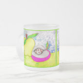 Tasse Givré Pommes d'art pop Musique givrée (Devant gauche)