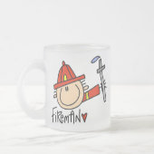 Tasse Givré Pompier (Gauche)