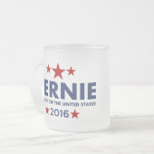 Tasse Givré Ponceuses de Bernie pour le président 2016 (Devant gauche)