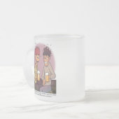 Tasse Givré Portes-bières Verre congelé (Devant gauche)