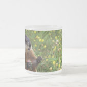 Tasse Givré Pose de porc de fond (Centre)