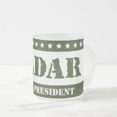 Tasse Givré Pour le Président Radar (Devant droit)