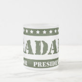 Tasse Givré Pour le Président Radar (Centre)