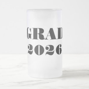 Tasse givré pour les diplômés