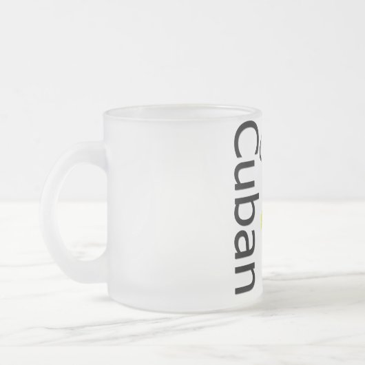 Tasse Givré Poussin cubain (Gauche)