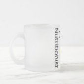 Tasse Givré Poussin de nutritionniste (Gauche)