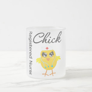 Tasse Givré Poussin v1 d'infirmier autorisé