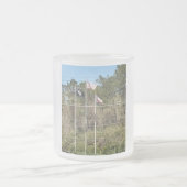 Tasse Givré Pow drapeau sur l'Amérique (Centre)