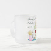 Tasse Givré Premier Noël du bébé 2012 (Devant gauche)