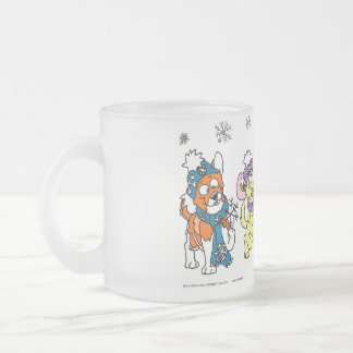 Tasse Givré Prenez la vie d'un chien ! Chiots à neige !
