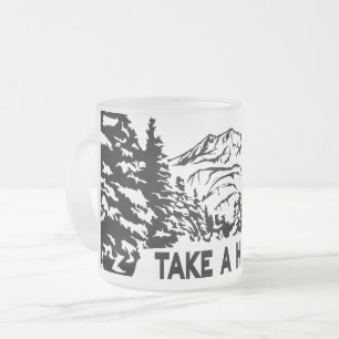 Tasse Givré Prenez une citation Hippique paysage montagnard mo