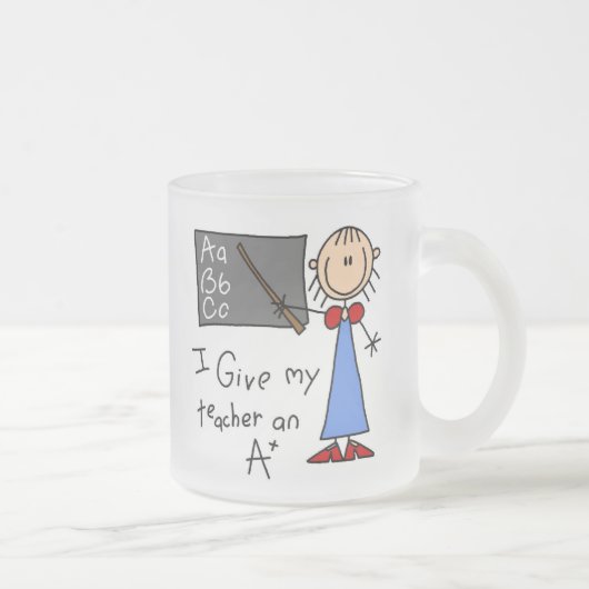 Tasse Givré Professeur A Plus (Droit)