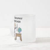 Tasse Givré Professeur de géographie (Devant gauche)