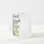 Tasse Givré Professeur de Sciences de grenouille (Devant gauche)