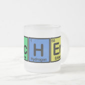 Tasse Givré Professeur fait de couleurs d'éléments (Devant droit)