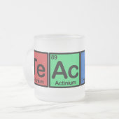 Tasse Givré Professeur fait de couleurs d'éléments (Devant gauche)