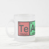 Tasse Givré Professeur fait de couleurs d'éléments (Gauche)