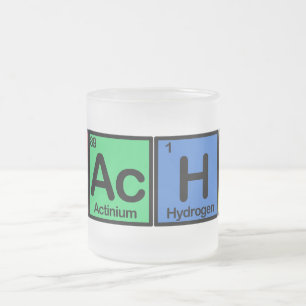 Tasse Givré Professeur fait de couleurs d'éléments