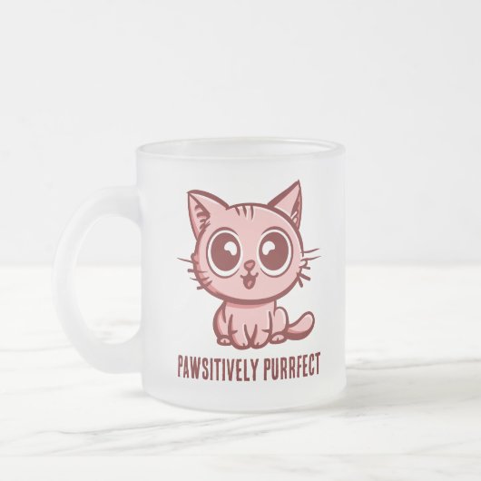 Tasse Givré Puissant, Beau Manga Kitten (Gauche)