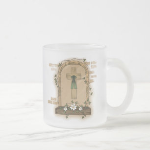 Tasse Givré Quand Dieu ferme une porte, il ouvre une fenêtre