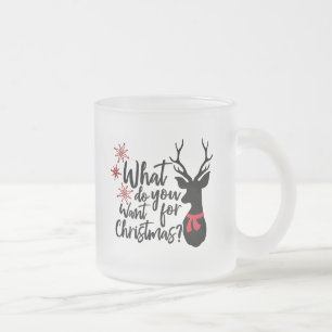 Tasse Givré Que Voulez-Vous Pour Noël Cerf