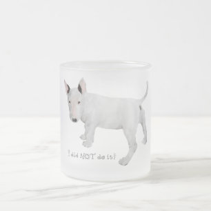 Tasse Givré Qui, moi ? chiot Bull Terrier