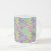 Tasse Givré Rainbow Zigzags (Devant droit)
