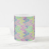 Tasse Givré Rainbow Zigzags (Devant gauche)