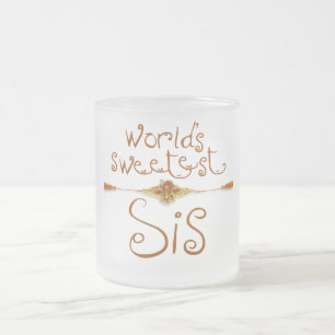 Tasse Givré Rakhi - le SIS le plus doux du monde